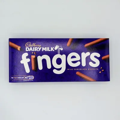 Produktbild von Cadbury Dairy Milk - Fingers - Milk chocolate biscuits - Kekse mit Cadbury Dairy Milk Schokolade