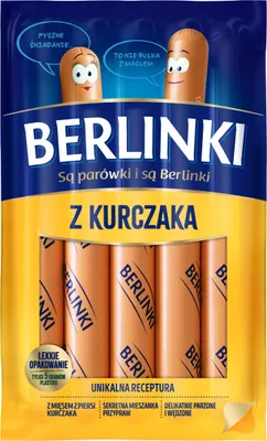 Zdjęcie produktu dla Berlinki z kurcząt Morliny 250 g