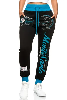 Produktbild von Damen Jogging-HOSE | Monte Carlo 592 Schwarz/Blau M