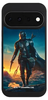 Produktbild von NIVOCASE Handyhülle für Google Pixel 11 Pro Hülle NIVOpure Case Schwarz Sonnenuntergang Star Wars The Mandalorian