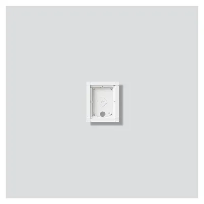 Productafbeelding van SIEDLE & SÖHNE, inbouwbehuizing, wit, 1 stuk