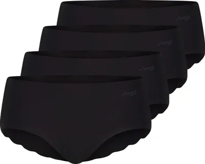 Produktbild von sloggi 4er Pack ZERO Microfibre 2.0 Short Slip Kein Abzeichnen unter Kleidung, Weich und leicht, Bester Tragekomfort