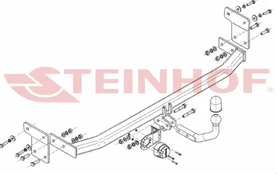 Produktbild von Z546649 Anhängerkupplung passend für HYUNDAI Elantra V 2011-2015 starr