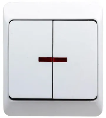 Immagine prodotto di Schalter Hermes 2G Weiss Ilum Ip44 0342-02