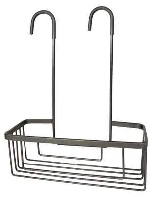 Productafbeelding van SMART doucheplank, hangend, voor kraan, 300x375x120 mm, gunmetal kleur