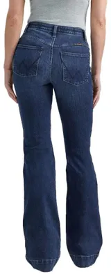 Image de Pantalon de cavalier Wrangler Ultimate Riding, modèle Willow, pour femmes, en denim, taille 27W x 36L