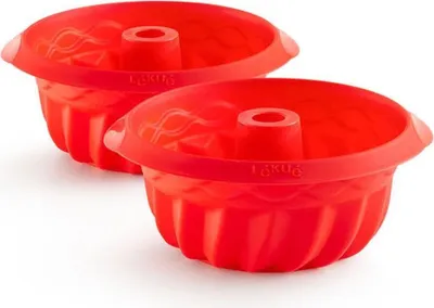 Produktbild von LEKUE Silikonbackformen für Kuchen Lékué Mini Savarin 15 cm | 2pcs