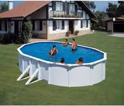 Produktbild von Gre Poolplane Oval 610×375 cm