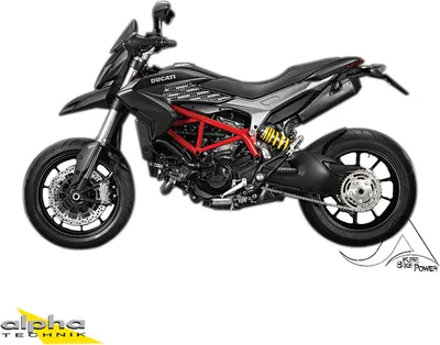 Produktbild von Stompgrip schwarz,Ducati div. Modelle Hypermotard 821 B2