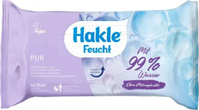 Produktbild von Hakle Feucht Pur (1 x 42 Blatt)