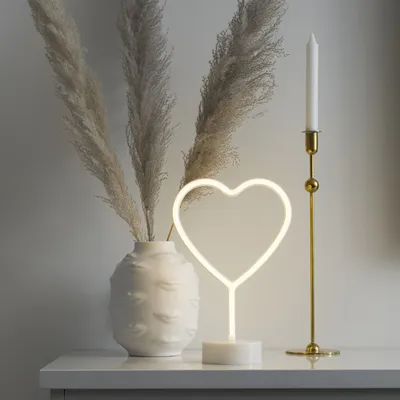 Produktbild von Konstsmide Weihnachtsbeleuchtung  LED Schlauchsilhouette Herz