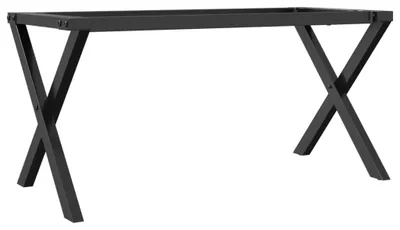Obrázek produktu pro vidaXL Rám konferenčního stolku ve tvaru X 90x30x43 cm ocelový
