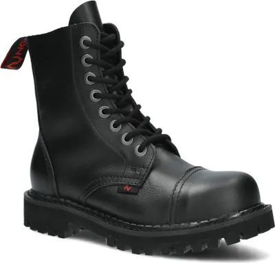 Produktbild von NAGABA Stahlkappenschuhe Damen Herren Stiefel 8H - Leder - Schwarz - 38