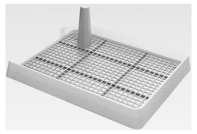 Produktbild von Welpentoilette Hundetoilette Klein 383x309x65mm rutschfest langlebig ergonomisch Haustierbedarf
