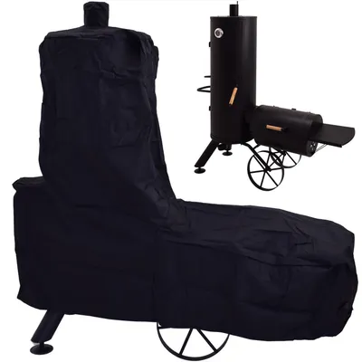Produktbild von Syntrox Germany Grillabdeckung für Smoker Leptobos 142x53x147cm schwarz