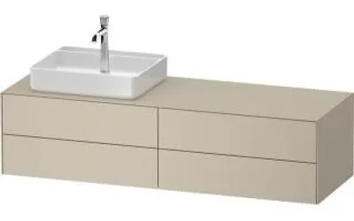 Produktbild von DURAVIT WT4867L60600010 Konsolen-WTU wh White Tulip 550x1300x