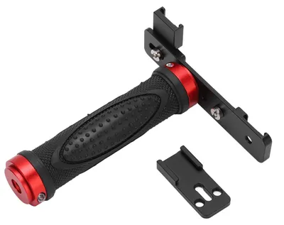 Obrázek produktu pro Držák stabilizátoru s rukojetí 1/4 palce, stojan, ruční stativ pro akční kamery, LED video světlo, smartphone
