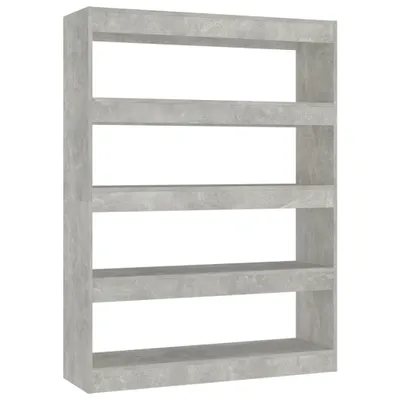 Obrázek produktu pro vidaXL Police na knihy / rozdělovač místností Concrete Grey 100x30x135 cm