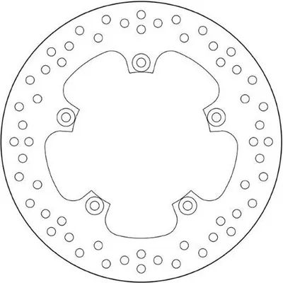 Produktbild von BREMBO Bremsscheibe für YAMAHA MOTORCYCLES X-MAX 267mm 68B407C2