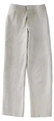 Produktbild von Sir Safety Schweißerhose aus Rindspaltleder 1 mm hitzebeständig grau, 54, HELLGRAU