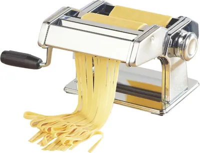 Image de Machine à pâtes en acier inoxydable 20x15x20cm Machine à pâtes Rouleau à pâtes Rouleau à pâtes Machine à pâtes Pastamaker