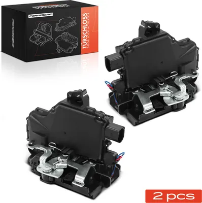 Immagine prodotto di Frankberg 2x serratura porta posteriore destra sinistra per VW Golf Passat Bora Seat Skoda