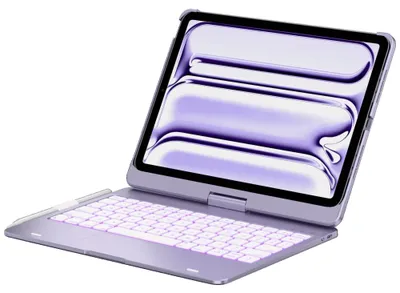 Zdjęcie produktu dla Etui Typecase Flexbook Touch z klawiaturą do iPad Pro 11" fiolet