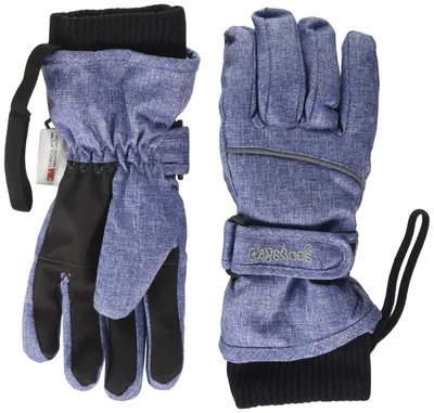 Produktbild von Playshoes Fingerhandschuh, Uni Winterhandschuhe - Kinder und Jungen, Jeansbla