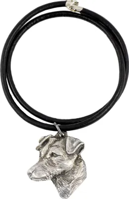 Productafbeelding van Art-Dog Halsketting met hanger – Jack Russell Terrier – verzilverde afwerking