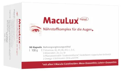 Produktbild von MacuLux Kapseln, 90 St. Kapseln