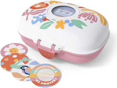 Productafbeelding van Monbento Snackbox, broodtrommel, lunchbox voor kinderen, design van Gram, BPA-vrij, ideaal voor school