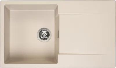 Produktbild von Reginox Amsterdam 10 Küchenspüle mit Abtropffläche beige metallic