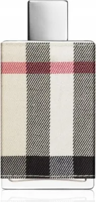 A product shot of a Burberry perfume bottle.