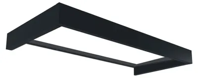 Produktbild von Palram - Canopia Metall Vordach Sophia Clear 2150 Anthrazit 95x215x17 cm