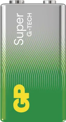 Alkalická baterie GP Super 9V (6LR61), 1 ks