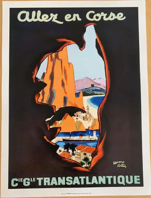 Immagine prodotto di Andate in Corsica - Edouard Collin - 30x40 cm Poster
