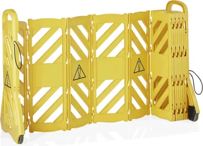 Immagine prodotto di Barriera mobile / barriera, 4 metri, plastica, giallo