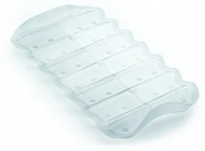Productafbeelding van Lékué multifunctionele inzetbodem, transparant, wit, siliconen, 19 x 10,5 x 2 cm