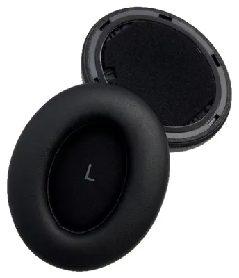 Produktbild von Ohrpolster für Sennheiser Momentum 4 / 5 Over Ear Kunstleder Schwarz Einrastring