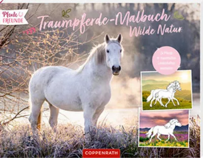 Produktbild von Traumpferde-Malbuch: Wilde Natur
