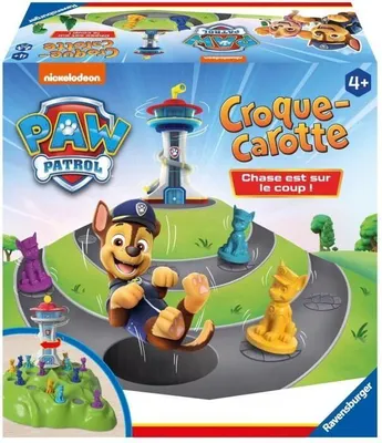 Image de Croque Carotte Pat'Patrouille, Jeu de Parcours, Dès 4 Ans, Ravensburger 22385
