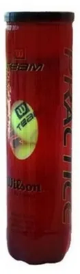 Image de Wilson - Balles de tennis « Team », 100e anniversaire (lot de 4) PP8296 (taille unique) (jaune)