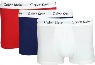 Produktbild von Calvin Klein 3-teilige Herren-Boxershorts Mix (Blau, Weiß, Rot) S