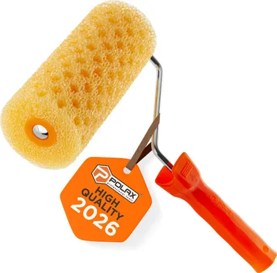 Obrázek produktu pro Strukturovaný houbový váleček s rukojetí, 18 cm, Polax