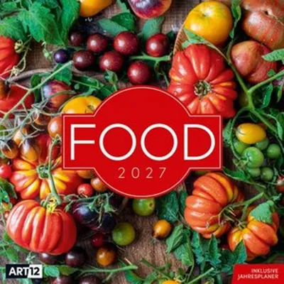 Obrázok produktu pre Kalendár s motívom jedla 2027 – 30x30 – Art12