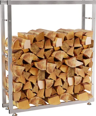 Obrázek produktu pro Stojan na palivové dřevo Keri V2 25x100x125 cm, nerezová ocel