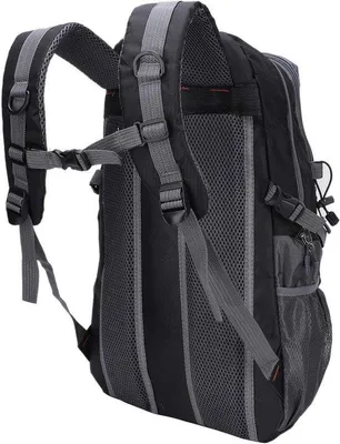 Immagine prodotto di Borsa da escursionismo - Borsa da trekking - Arrampicata - 40 litri - Nero - Zaino