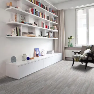 Produktbild von PVC (9€/m²) CV Bodenbelag 400 x 200 cm Stabparkett Holz Optik 2 Meter breite Vinyl
