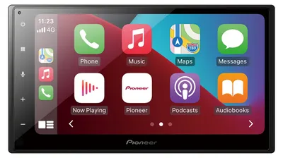 Image de Pioneer SPH-DA160DAB-F, récepteur multimédia 2-DIN de 6,8 pouces avec Apple CarPlay et Android Auto