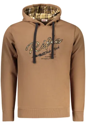 Produktbild von RIFLE Herren-Sweatshirt mit Reißverschluss, braun